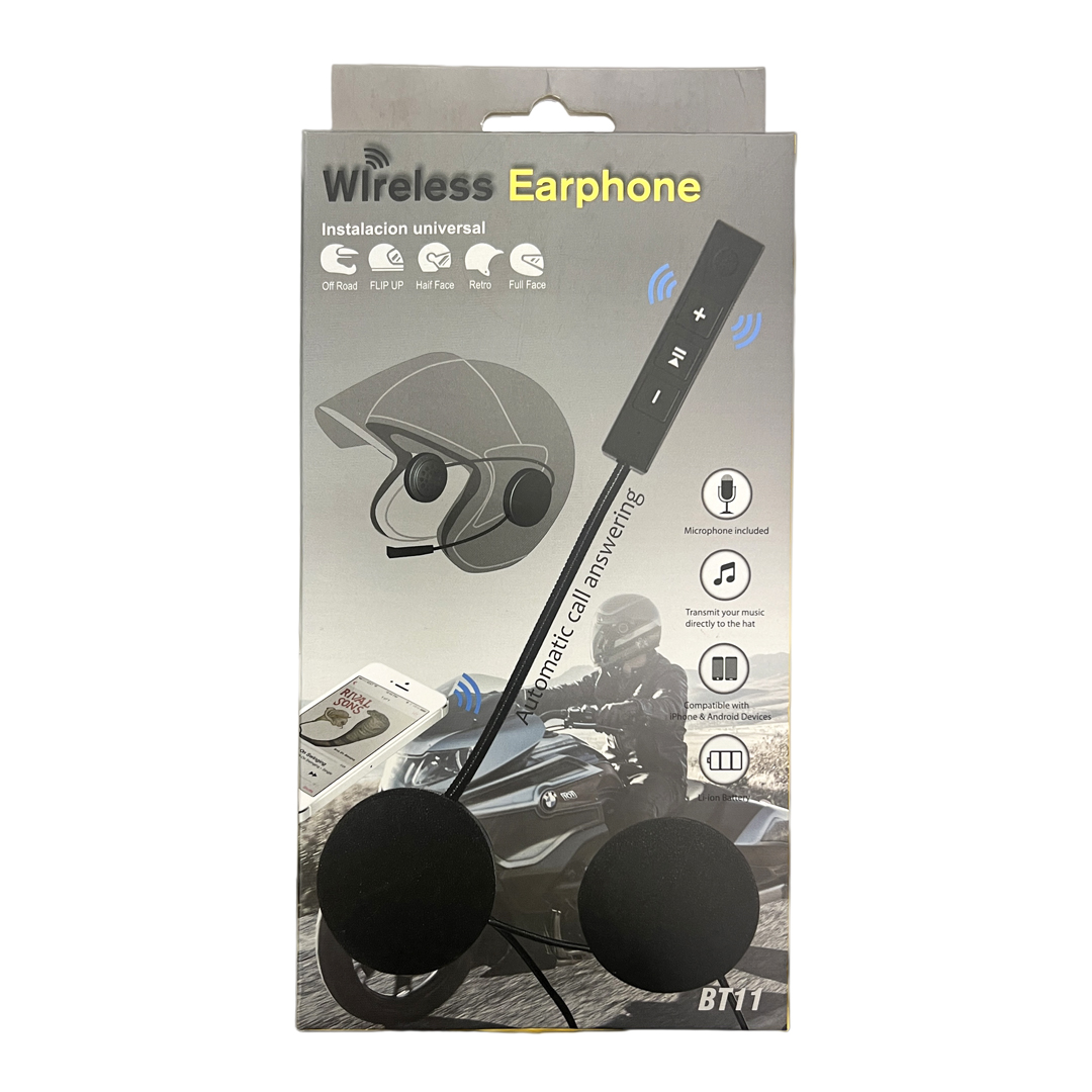 Kask İçi Kablosuz Kulaklık